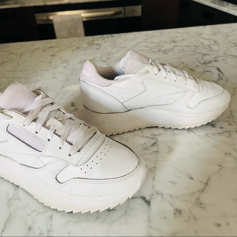 Reebok Classic White Sneakers - Picture 10 of 15